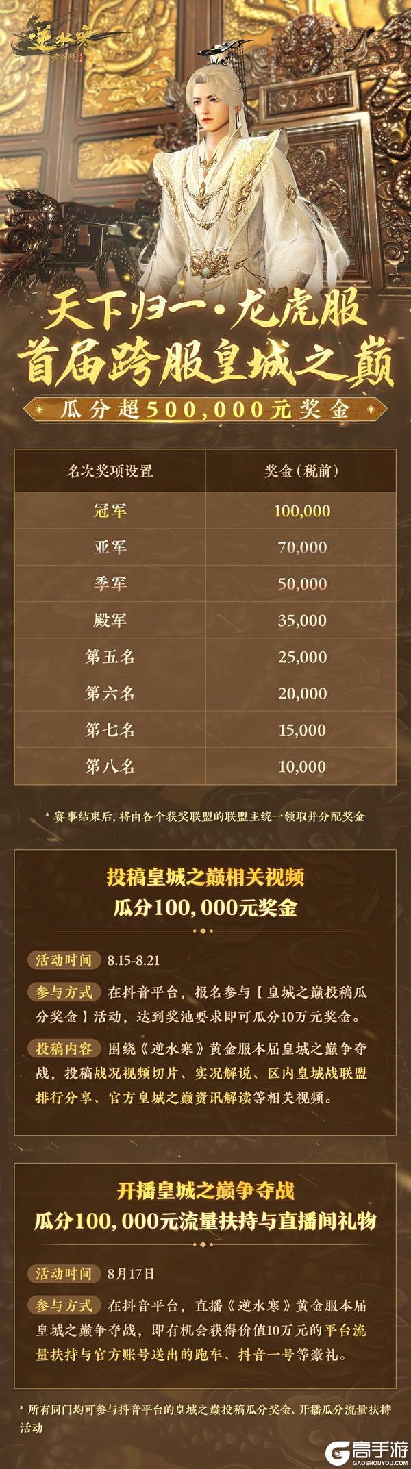 《遇见逆水寒》8月14日更新公告