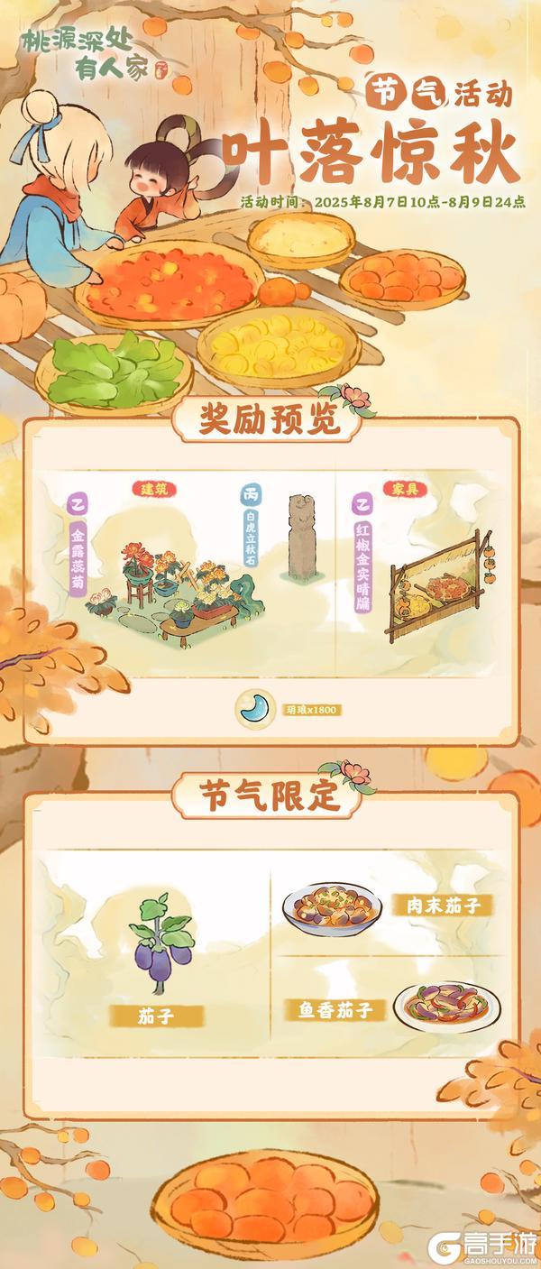 「叶落惊秋」——立秋节气活动预告