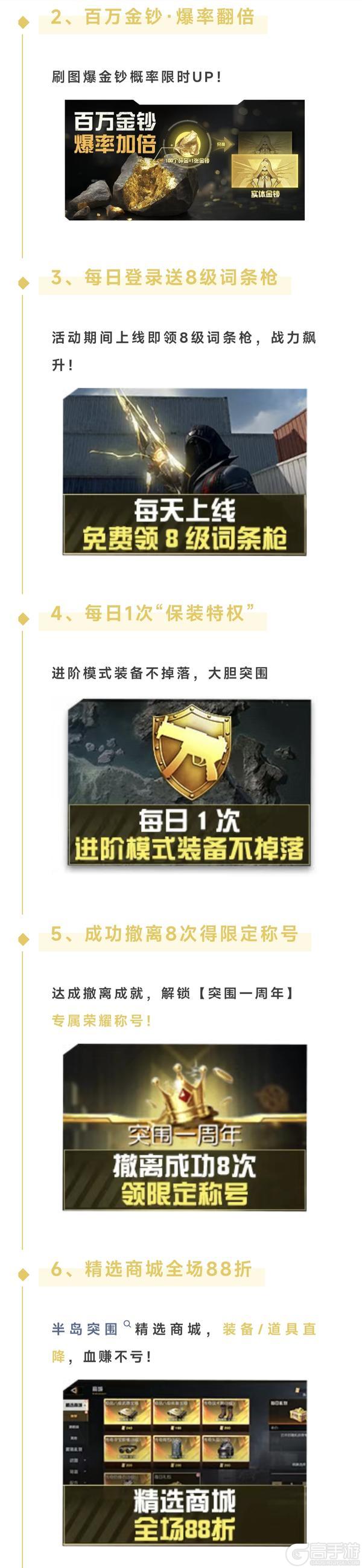 《荒野行动》半岛突围88周年庆8大福利感恩有你