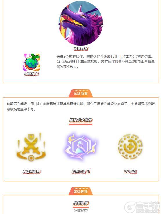 「天下无双格斗大会」阵容推荐第二期