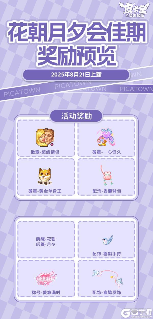 更新预告|8月21日更新 聚焦你的独特光芒！