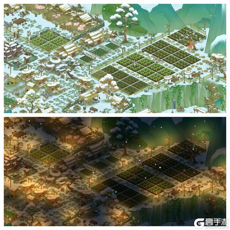 布局展示 | 禾黍成行,溪绕柴门