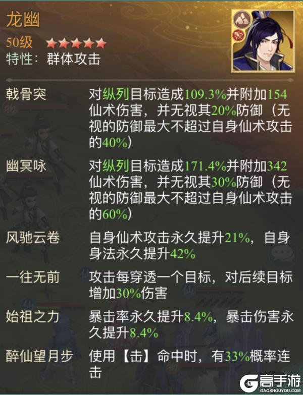 《仙剑奇侠传新的开始》王蓬絮·四月芳菲幻境试炼阵容推荐第一期
