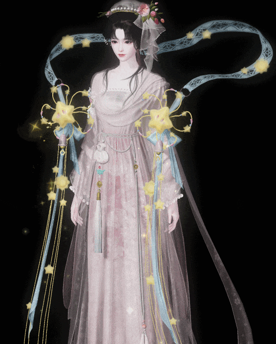 《一梦江湖》平行服|时装头发披帛坐骑白染全都送