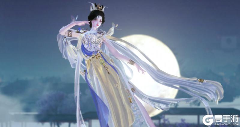 《一梦江湖》中秋节新时装共舞月华流光！