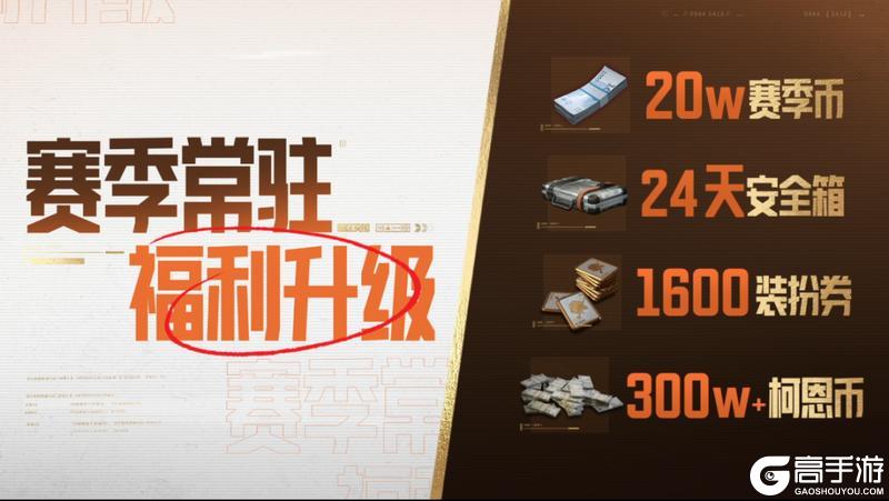 S14赛季福利已就位!300万+柯恩币、1600装扮券猛猛送!
