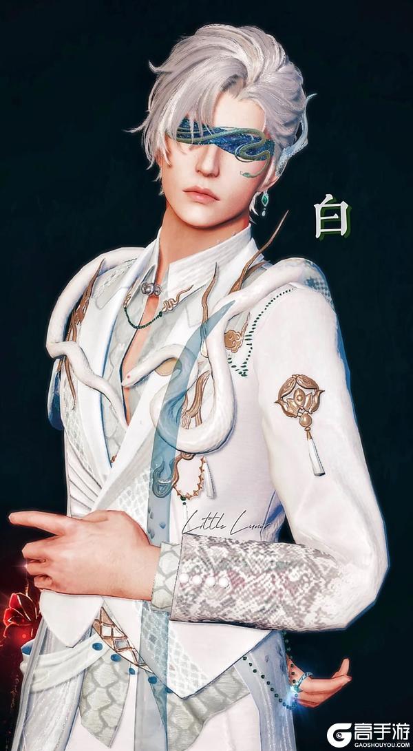 《明日之后》身着缘起青白小生陪姑娘在江湖悠悠？