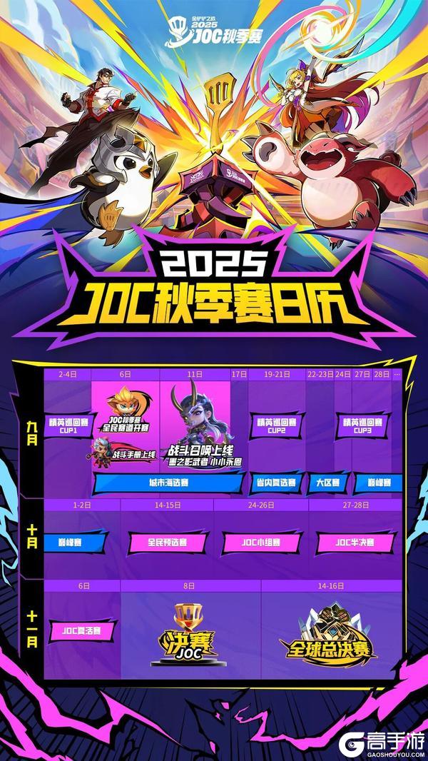 金铲铲2025JOC秋赛开赛！新战斗手册、限定永恩来袭！