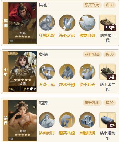 《世界启元》中期主流队伍战场克制推荐