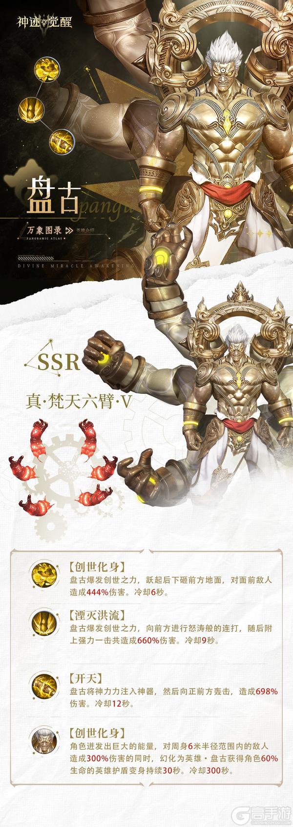 《神迹觉醒》【万象图录】开天创世神：盘古