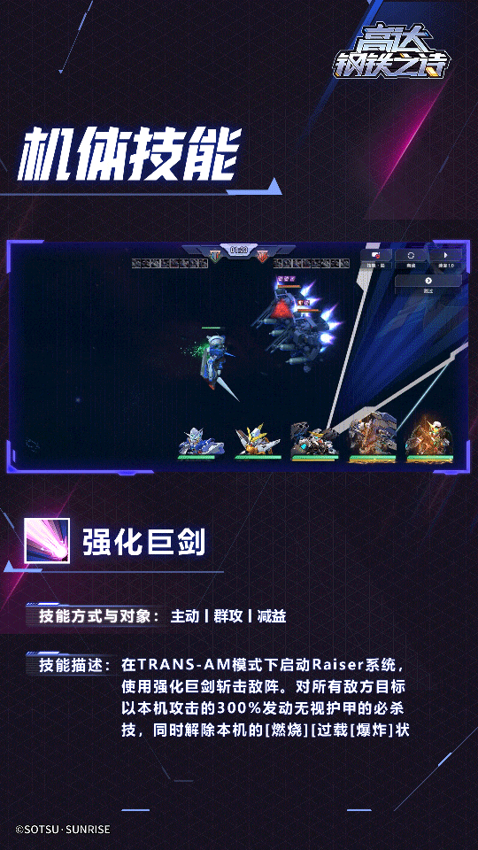 《高达钢铁之诗》引领未来的变革先驱——00强化模组
