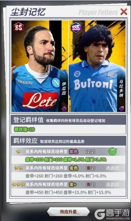 《任性足球》球员预告：SSS球员马拉多纳即将登场