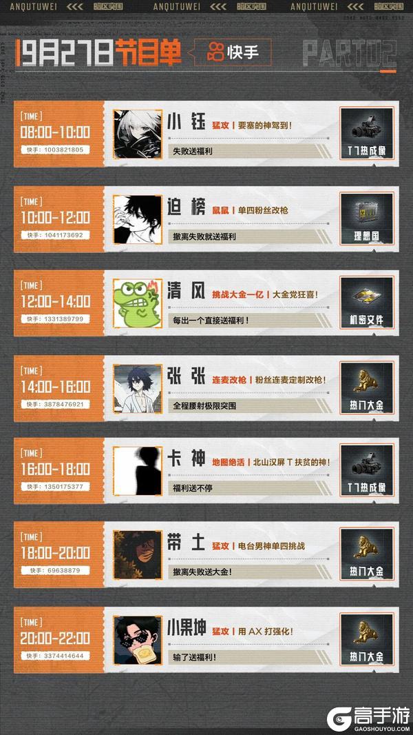 《暗区突围》暗区超级周末丨“狙击”成功送刀皮！小杰&落小日组排联动