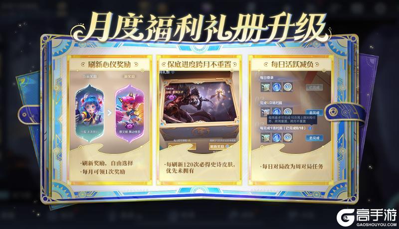 《王者荣耀》月度福利礼册升级公告