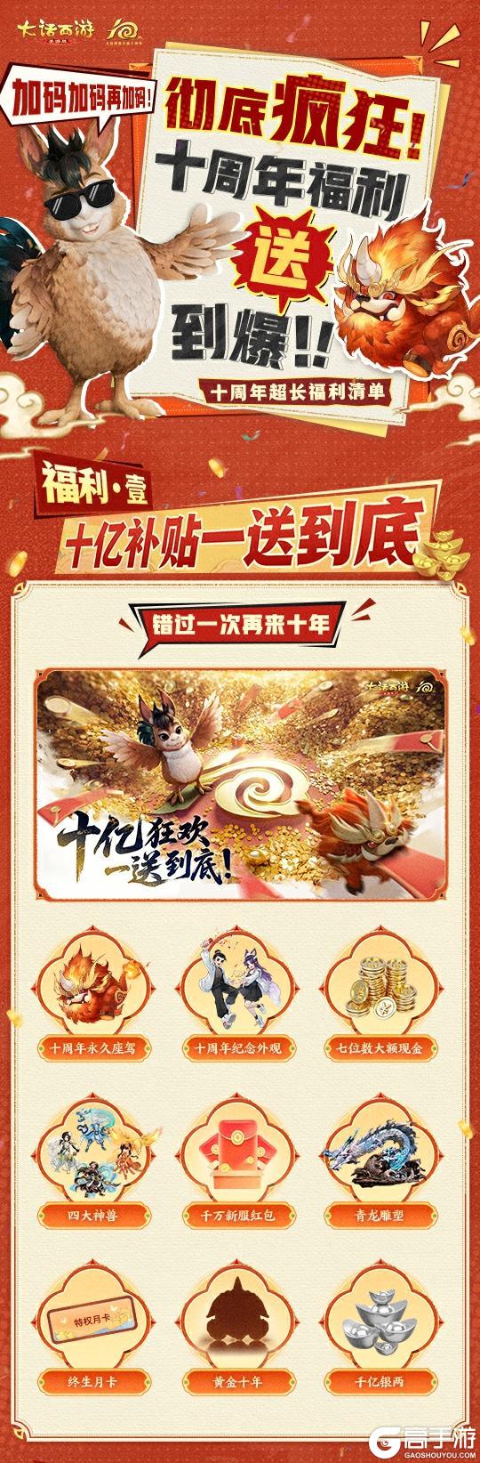 《大话西游》十周年庆典 十重惊喜已就位!