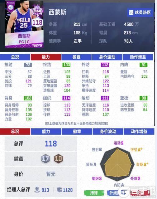 《NBA巅峰对决》巅峰双节共狂欢！“Memory”利拉德、西蒙斯重磅来袭！