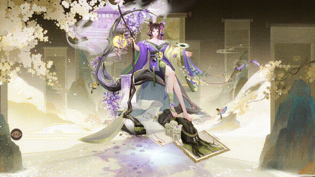 《阴阳师》免费获取!绘世花鸟卷新皮肤「芳苑栖香」9月10日上线!