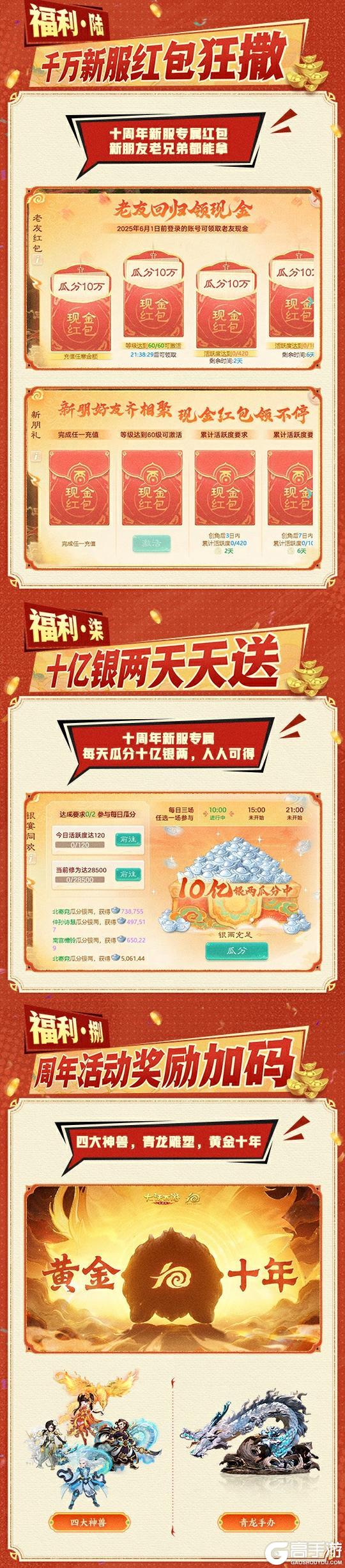 《大话西游》十周年庆典 十重惊喜已就位!