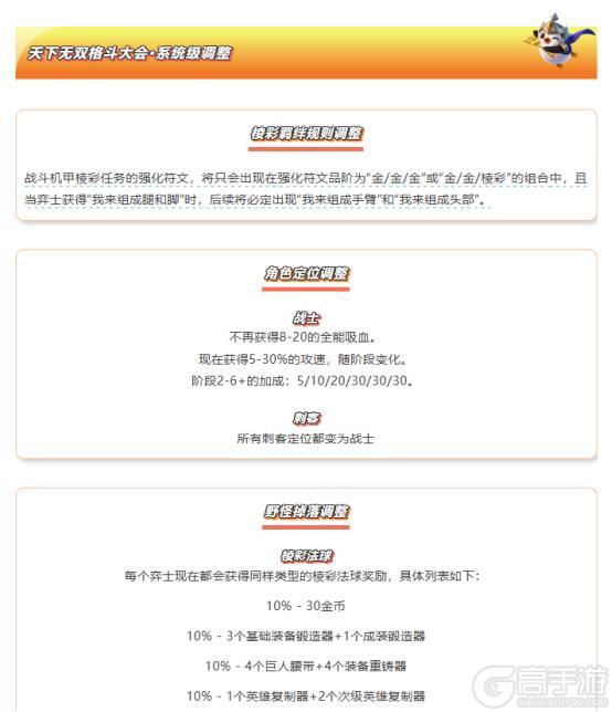 《金铲铲之战》15.4版本 9月11日更新公告