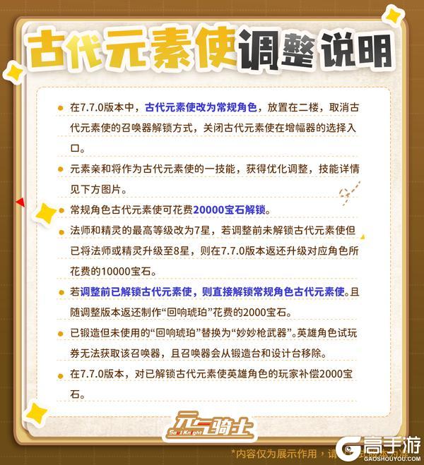 《元气骑士》更新预告:花园危机?全新古代元素使邀你一起守护花园!