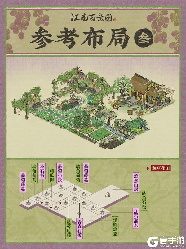 《江南百景图》【江南宝藏】全新葡萄系列建筑，现已入驻江南~
