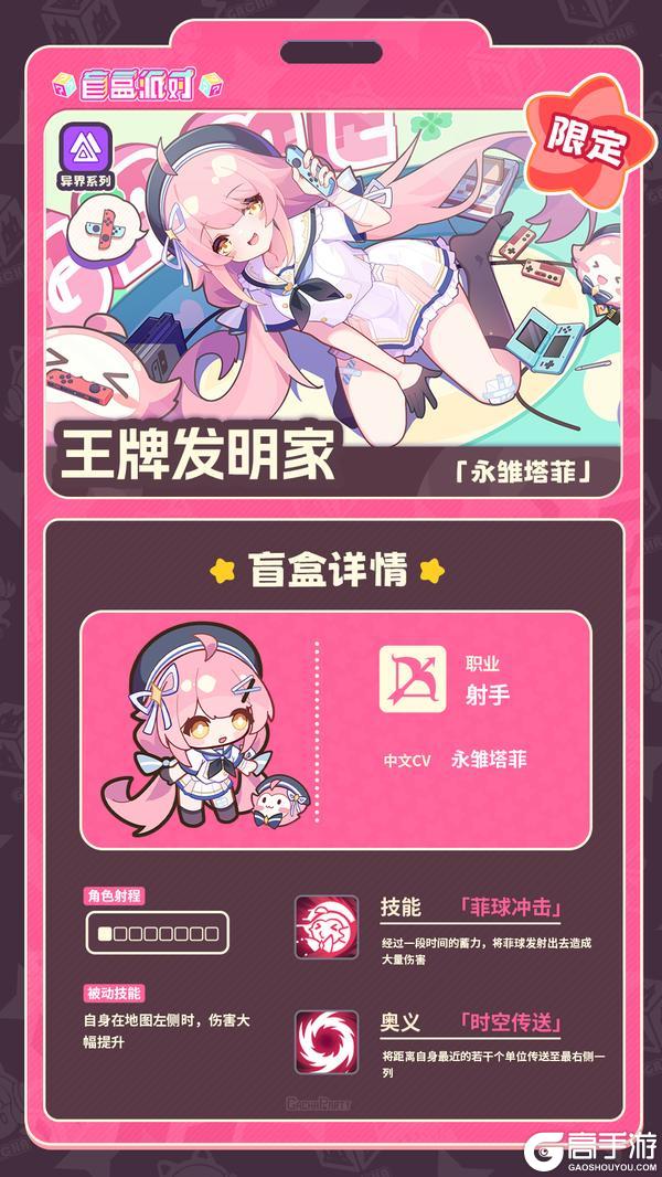 《盲盒派对》【盲盒信息回顾】王牌发明家|永雏塔菲
