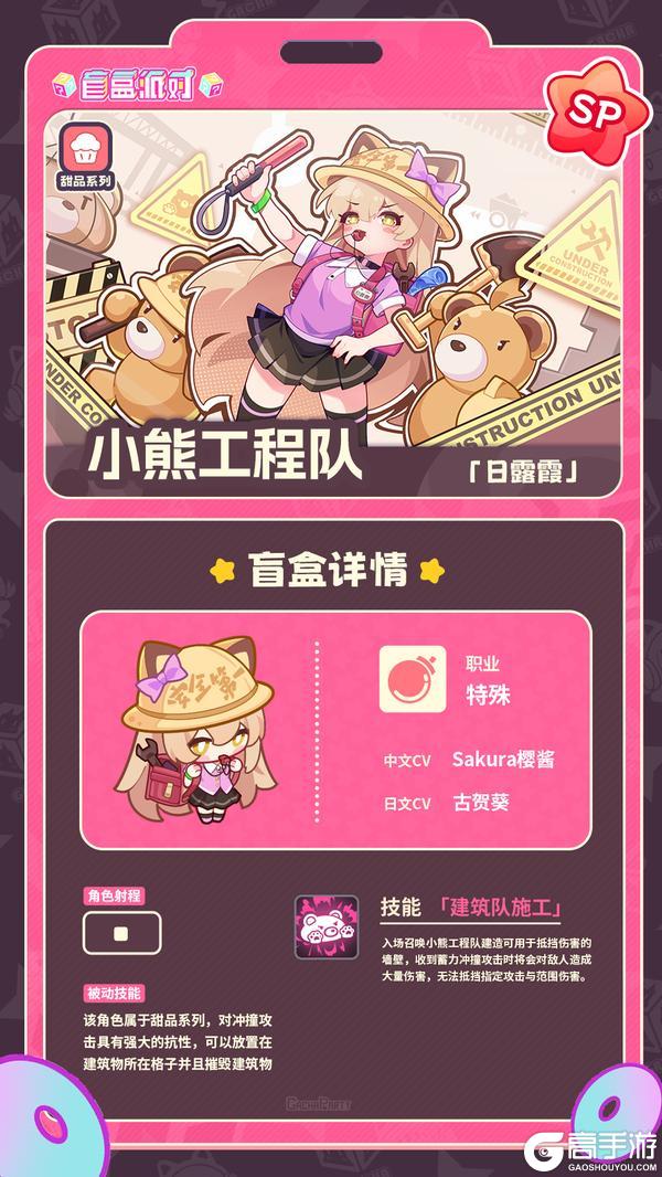 《盲盒派对》【盲盒信息回顾】小熊工程队 & 贪吃天使