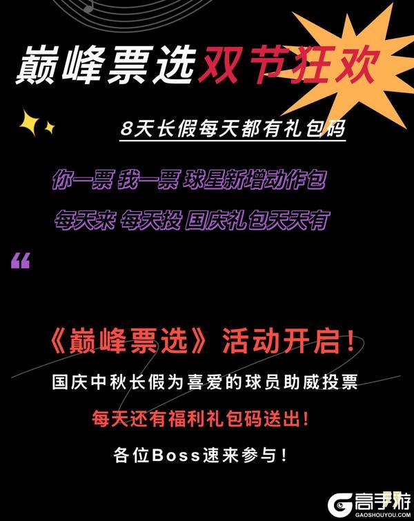 《NBA巅峰对决》热门金卡锋线球星投篮包等你投票！今日礼包已刷新！