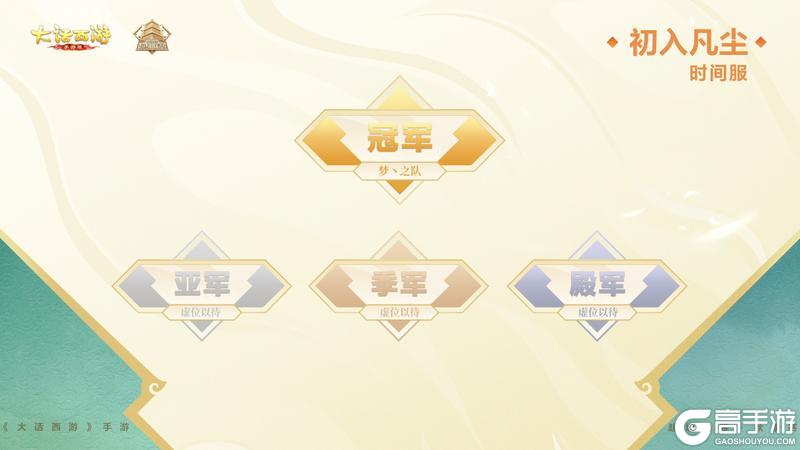 《大话西游》超级联赛秋季赛五大组别冠军出炉!