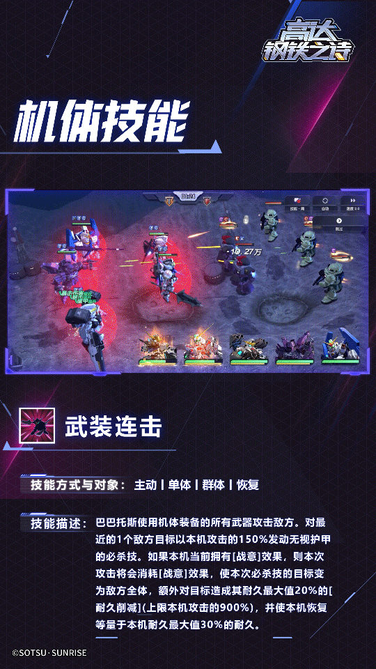 《高达钢铁之诗》新月之下盛放的钢铁之花——高达·巴巴托斯 第4型态
