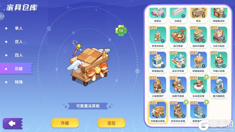 攻略局 | 厨具类装置解析-第四期