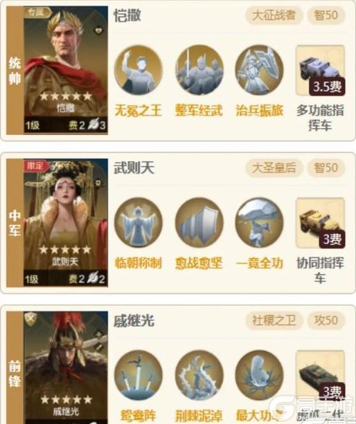 《世界启元》武则天返场配队攻略推荐