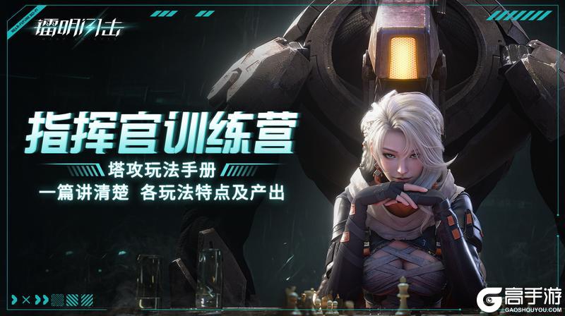 《镭明闪击》新手攻略:主要玩法特点及产出详解!