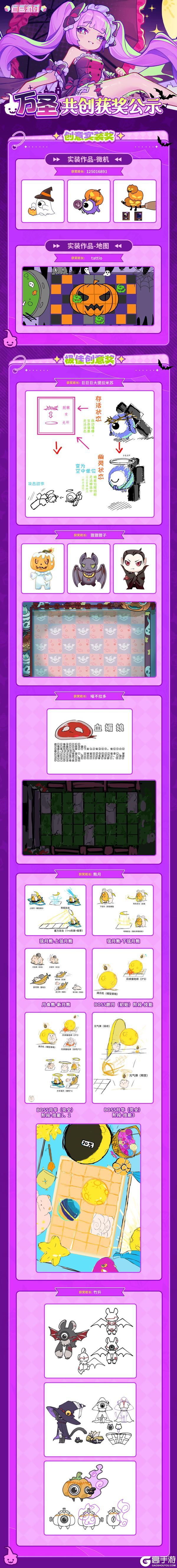 《盲盒派对》万圣共创大赛圆满落幕!
