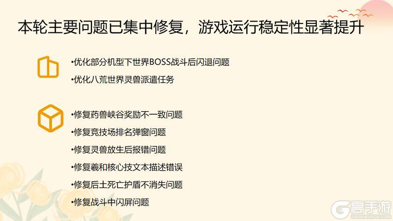 《山海幻境》近期体验优化报告,请老板们查阅!