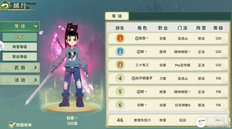 《热血江湖:归来》跨服竞技场攻略:跨服竞技场玩法介绍