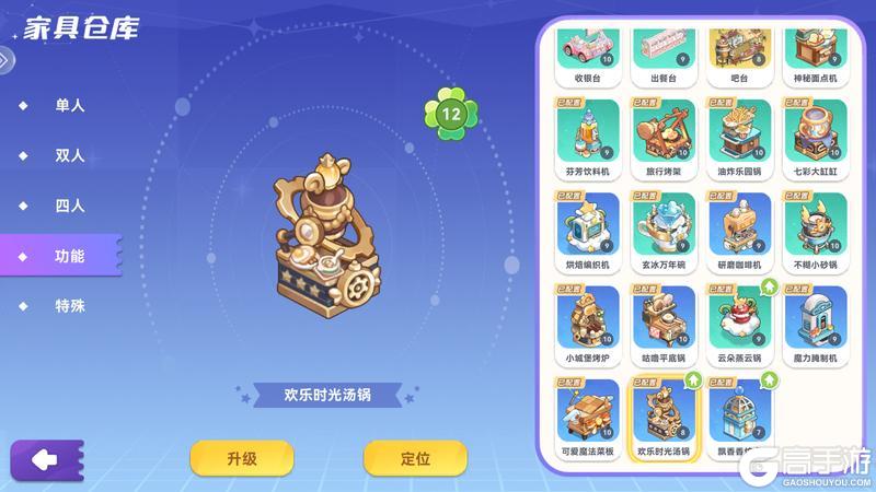 攻略局 | 厨具类装置解析-第四期