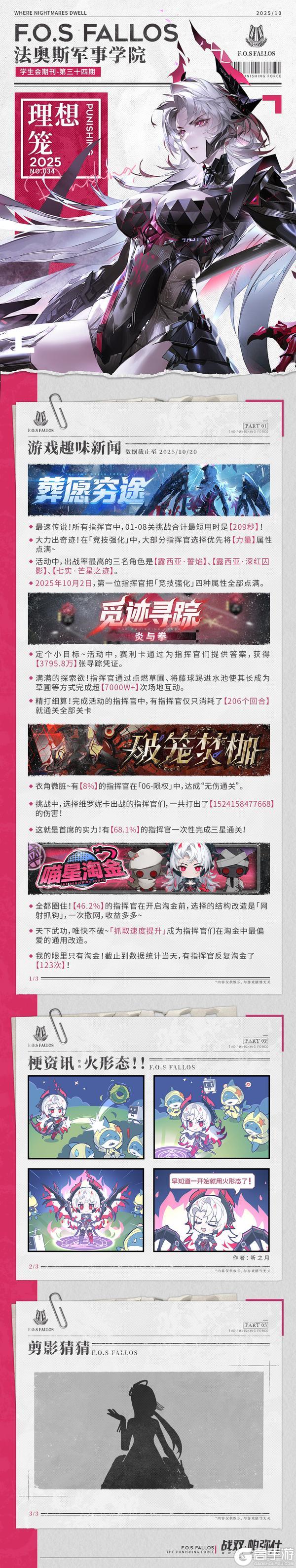 《战双帕弥什》【法奥斯学生会期刊】第三十四期