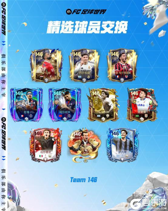《FC足球世界》快闪球员交换再度开启！精选交换更新，进阶升级首度上线！