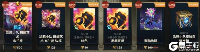 《英雄联盟手游》涂鸦小队系列新皮肤上线,往期皮肤惊喜返场!