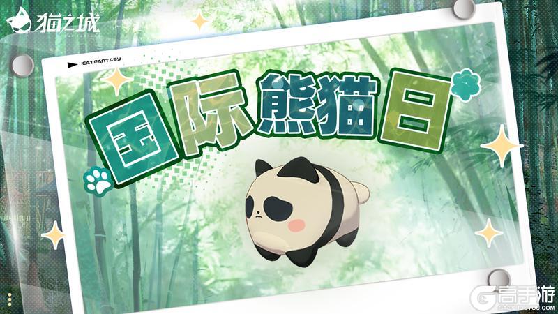 《猫之城》🐼国际熊猫日，守护圆滚滚！