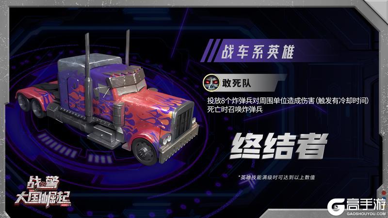 《战警：大国崛起》超紫英雄-毁灭使者【终结者】限时返场！