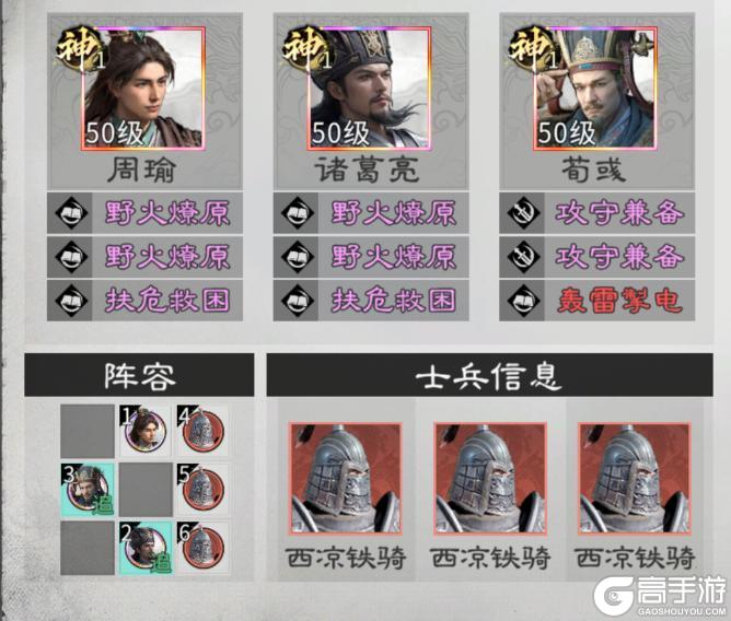 三国天下归心平民玩家必练的六大热门队伍推荐