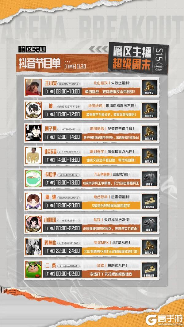 《暗区突围》主播超级周末丨AR桃庆生奖金送不停！看主播带你玩转冰雪大赢家！