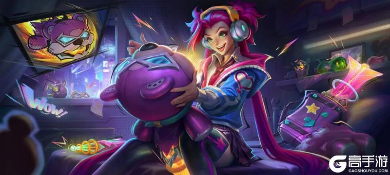 《英雄联盟手游》手游首发“觉醒”皮肤-狂潮系列金克丝今日震撼降临