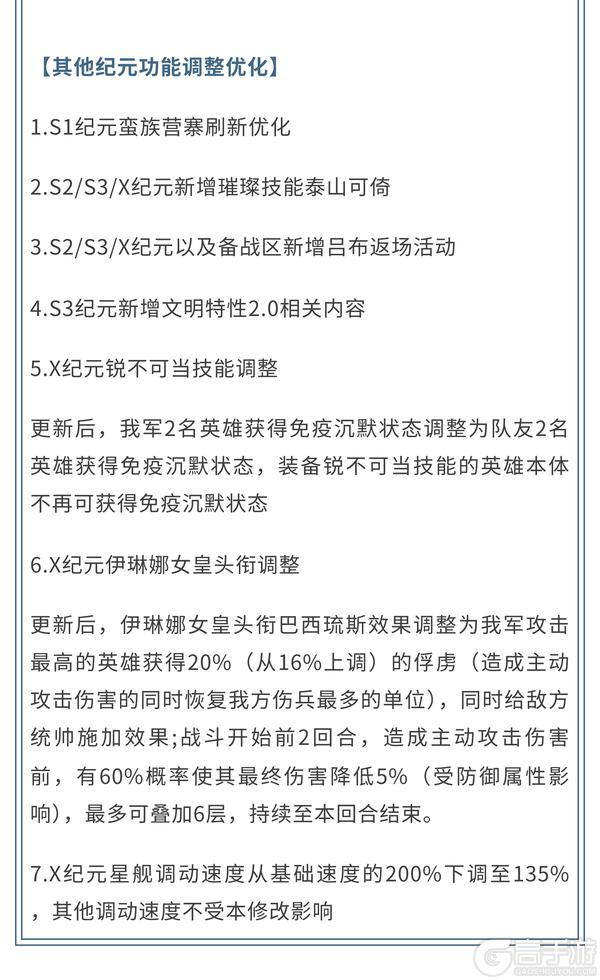 《世界启元》11月20日更新公告
