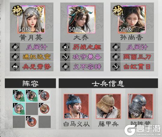 三国天下归心平民玩家必练的六大热门队伍推荐