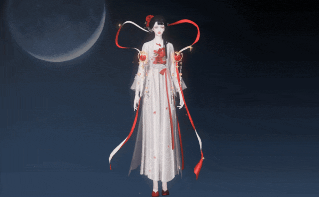 《一梦江湖》全新时装·蜜秋苹携多重外观共赏新雪