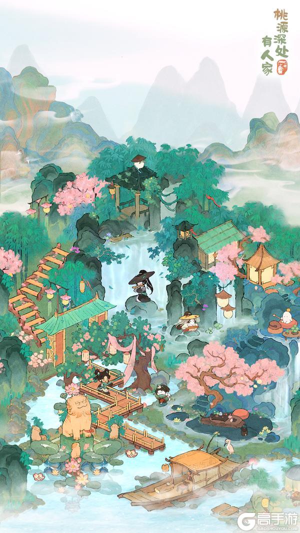 《桃源深处有人家》萝萝山搭建灵感 | 青山 翠竹 流水声