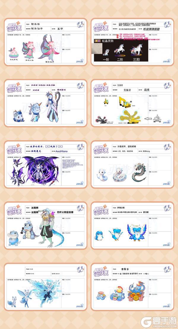 《西普大陆》第二届精灵设计大赛作品公示